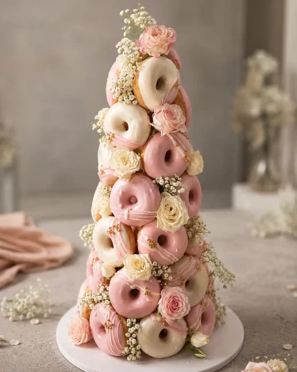 donut tower reception